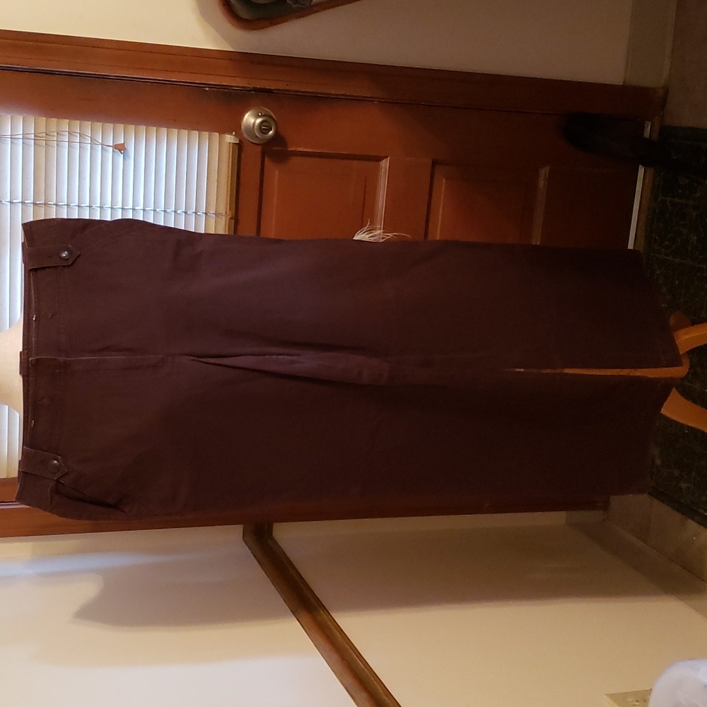 Talbots brown wide leg pants